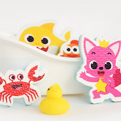 (Preorder) Pinkfong Baby Shark Bath Stickers