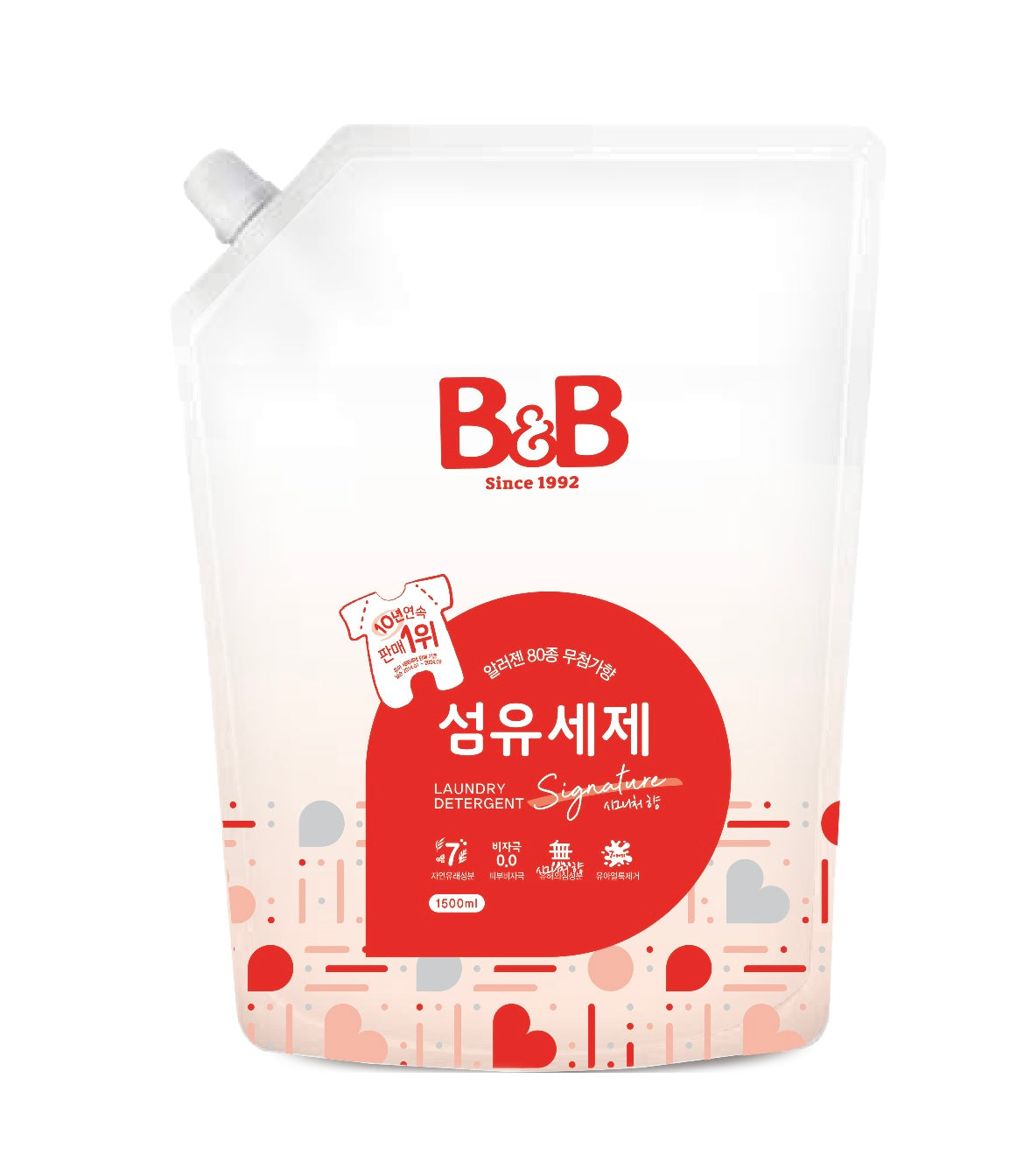 (Preorder) B&B Fabric Detergent Signature Scent NEW(1.5l)