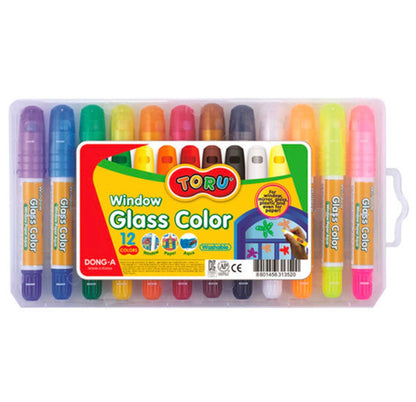 Window Glass Marker Set of 12 (X)