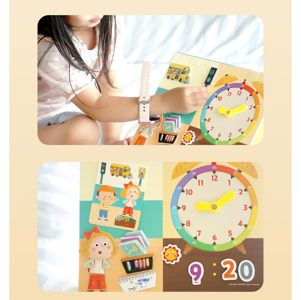 (Preorder) Tick Tock Clock Box Magnet (L)