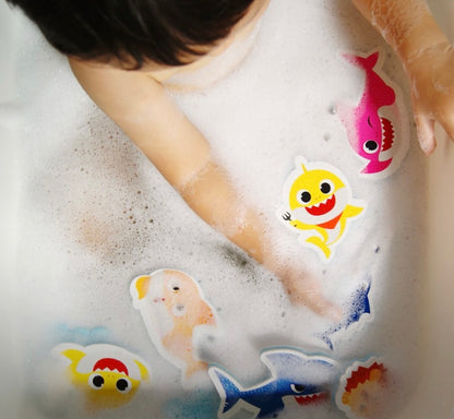 (Preorder) Pinkfong Baby Shark Bath Stickers