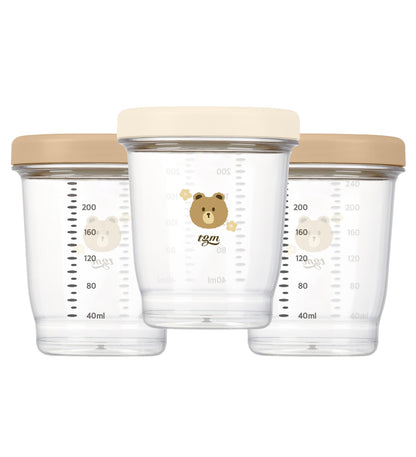 (Preorder) TGM - Ecozen Baby Food Container 240ml (3P a set)