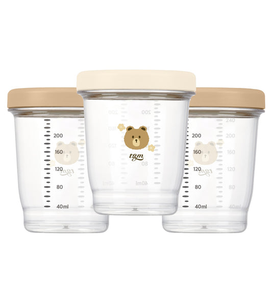 (Preorder) TGM - Ecozen Baby Food Container 240ml (3P a set)