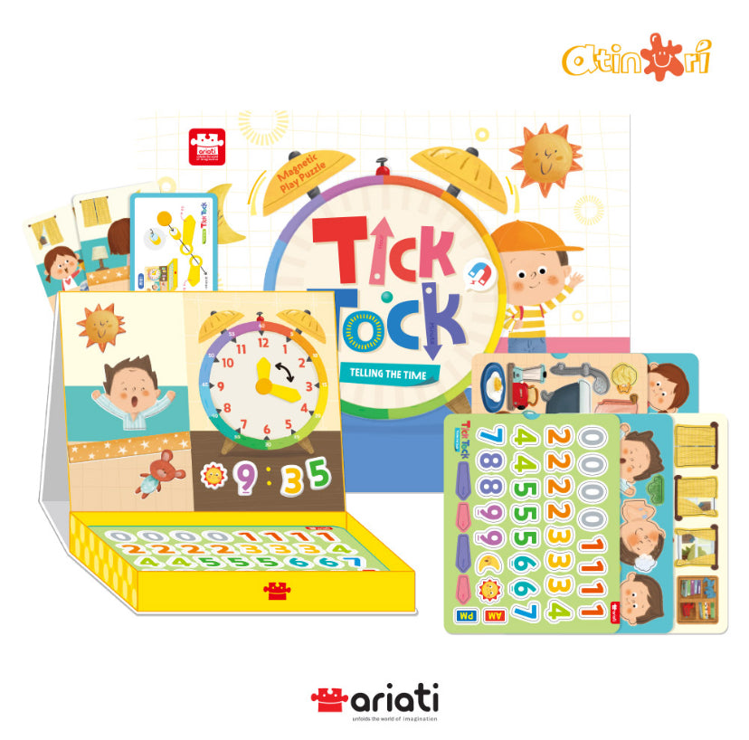 (Preorder) Tick Tock Clock Box Magnet (L)