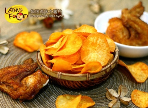 Layang Food: Tapioca Chips: BBQ 500G