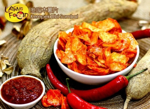 Layang Food: Tapioca Chips: Sambal 500G