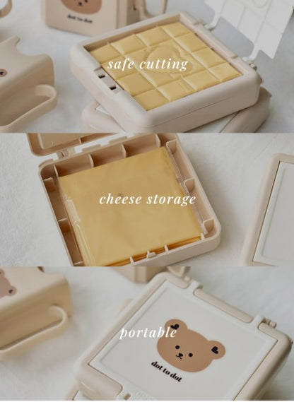 (Preorder) DTD 2 in 1 Cheese Storage Cutting Case (X) (P)