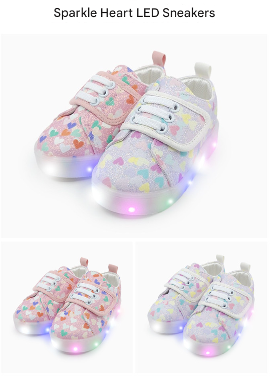 (Preorder) Toddler & Kids LED Shoes (Series H)