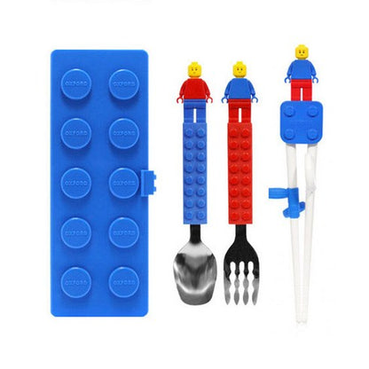 Training Chopsticks with Fork and Spoon