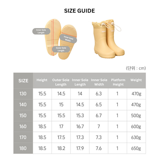 (Preorder) Rainboots
