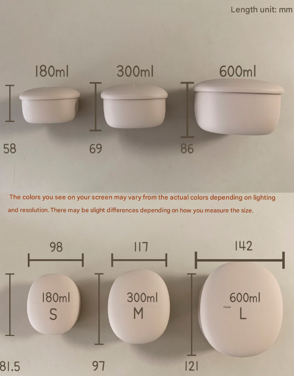 Silicone Sealed Container