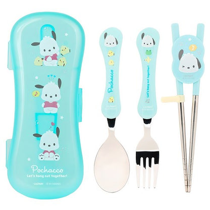 Training Chopsticks with Fork and Spoon