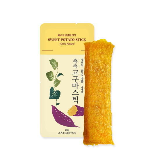 Hanul 100% Natural Sweet Potato Stick 9M+ Set of 10 (W)