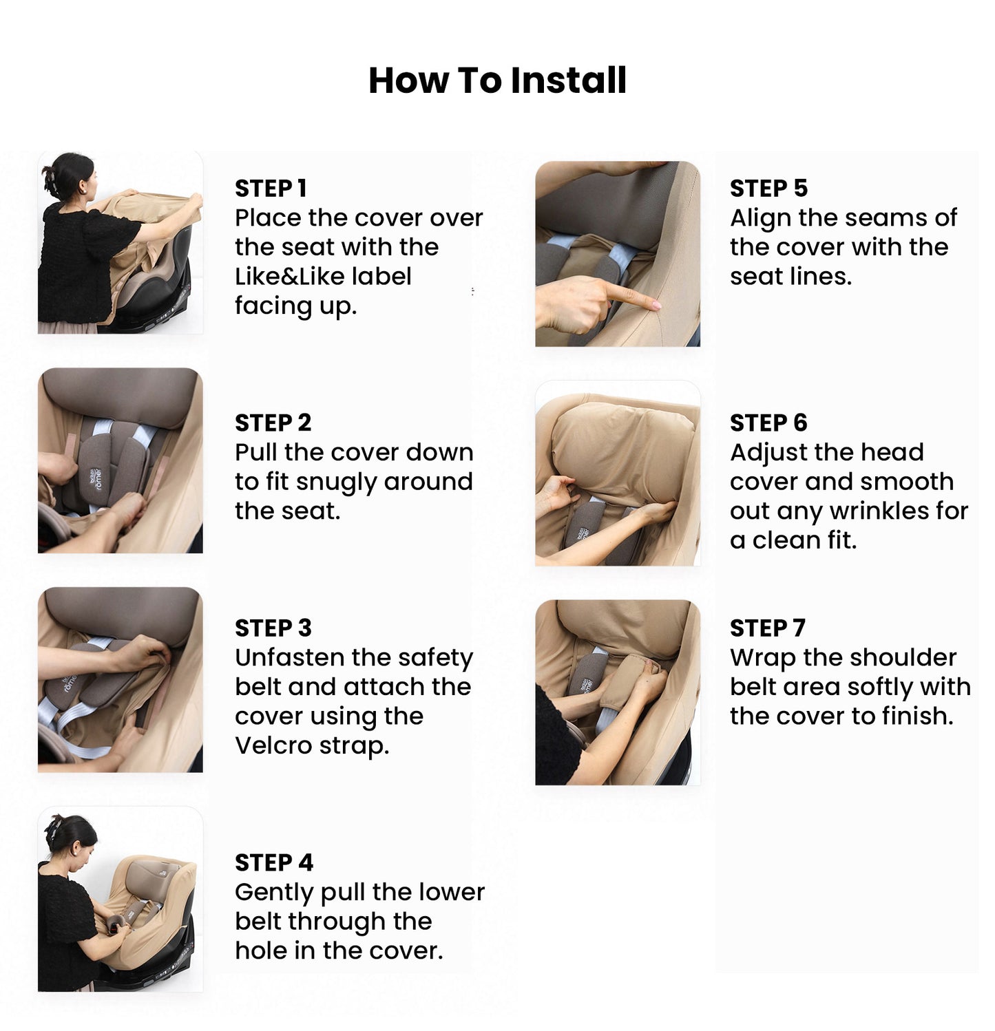 Car Seat Cover (Made in Korea)