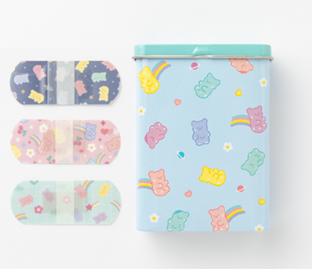 Aqua Band Tin Case