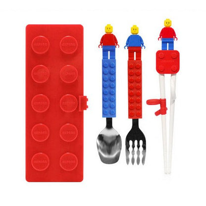 Training Chopsticks with Fork and Spoon