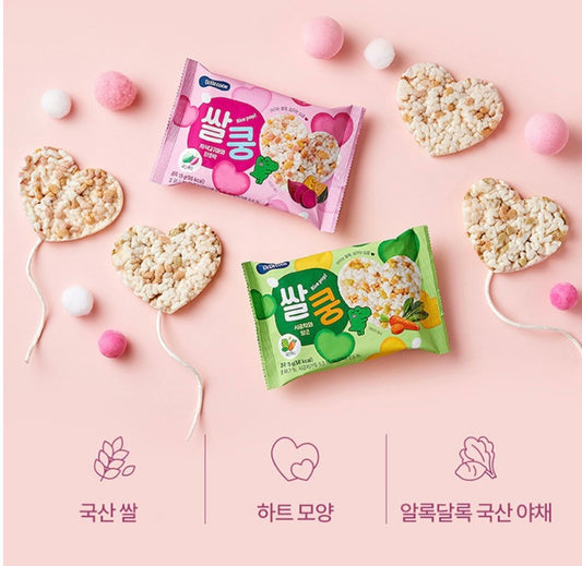 Bebecook Rice Heart Cracker 12M+ (W)