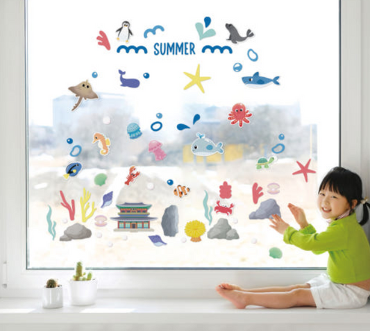 Removable Marine Stickers
